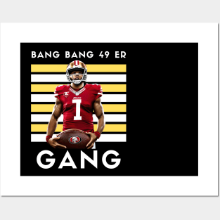Bang Bang 9er Gang , 49 ers graphic design Posters and Art